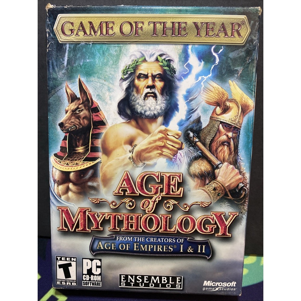 Age of Mythology Game of the Year Edition (PC, 2002)